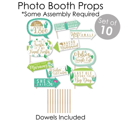 Big Dot Of Happiness Final Fiesta - Banner And Photo Booth Decorations - Last Fiesta Bachelorette Party Supplies Kit - Doterrific Bundle 7 Big Dot Of Happiness Final Fiesta - Banner And Photo Booth Decorations - Last Fiesta Bachelorette Party Supplies Kit - Doterrific Bundle - Image 5