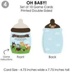 Big Dot Of Happiness Woodland Creatures - 4 Baby Shower Games - 10 Cards Each - Gamerific Bundle -Party Planers Store GUEST 4d963dfc 9645 448e 82fb ea03f17074aa