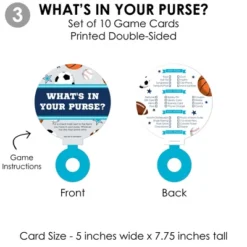 Big Dot Of Happiness Go, Fight, Win - Sports - 4 Baby Shower Games - 10 Cards Each - Gamerific Bundle -Party Planers Store GUEST 4de95aad 3a06 4a26 b92c 9856abb8b402