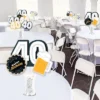 Big Dot Of Happiness Cheers And Beers To 40 Years - 40th Birthday Party Centerpiece Sticks - Showstopper Table Toppers - 35 Pieces -Party Planers Store GUEST 4f177898 09d7 4725 b651 cad2a7022cf4