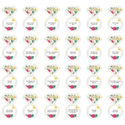Big Dot Of Happiness Drink If Game - Last Luau - Tropical Bachelorette Party And Bridal Shower Game - 24 Count