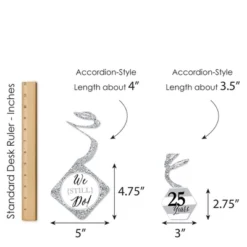 Big Dot Of Happiness We Still Do - 25th Wedding Anniversary - Anniversary Party Hanging Decor - Party Decoration Swirls - Set Of 40 13 Big Dot Of Happiness We Still Do - 25th Wedding Anniversary - Anniversary Party Hanging Decor - Party Decoration Swirls - Set Of 40 -Party Planers Store GUEST 503291d3 e827 4c84 8bde f2d5462d7caf