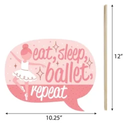 Big Dot Of Happiness Tutu Cute Ballerina - Ballet Birthday Party Or Baby Shower Photo Booth Props Kit - 20 Count -Party Planers Store GUEST 507f166a 95e0 4402 9984 c8ce6eee2b7b