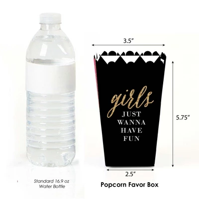 Big Dot Of Happiness Girls Night Out - Bachelorette Party Favor Popcorn Treat Boxes - Set Of 12 3 Big Dot Of Happiness Girls Night Out - Bachelorette Party Favor Popcorn Treat Boxes - Set Of 12