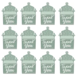 Big Dot Of Happiness Sage Green Elegantly Simple - Treat Box Party Favors - Guest Party Favors Goodie Gable Boxes - Set Of 12 -Party Planers Store GUEST 50d17c0d fe6e 4700 b65c d56607824a71