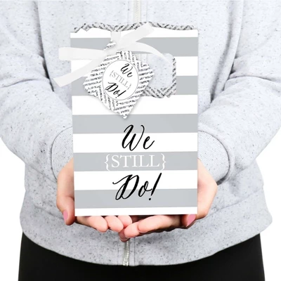 Big Dot Of Happiness We Still Do - Wedding Anniversary Party Favor Boxes - Set Of 12 5 Big Dot Of Happiness We Still Do - Wedding Anniversary Party Favor Boxes - Set Of 12 - Image 3