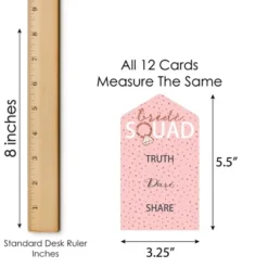 Big Dot Of Happiness Bride Squad - Rose Gold Bridal Shower Or Bachelorette Party Game Pickle Cards - Truth, Dare, Share Pull Tabs - Set Of 12 7 Big Dot Of Happiness Bride Squad - Rose Gold Bridal Shower Or Bachelorette Party Game Pickle Cards - Truth, Dare, Share Pull Tabs - Set Of 12 -Party Planers Store GUEST 51aef478 aaeb 4c86 901b 4f6b96346866