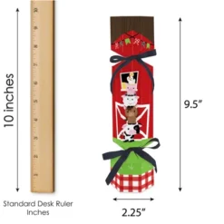 Big Dot Of Happiness Farm Animals - No Snap Barnyard Baby Shower Or Birthday Party Table Favors - DIY Cracker Boxes - Set Of 12 -Party Planers Store GUEST 52c28437 40d7 42da a735 10bfaf8939cb