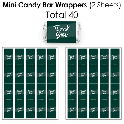 Big Dot Of Happiness Emerald Elegantly Simple - Guest Party Favors Candy Favor Sticker Kit - 304 Pieces 4 Big Dot Of Happiness Emerald Elegantly Simple - Guest Party Favors Candy Favor Sticker Kit - 304 Pieces - Image 2