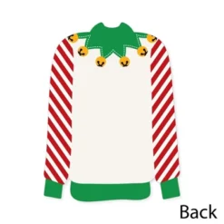 Big Dot Of Happiness Ugly Sweater - Shaped Thank You Cards - Holiday And Christmas Party Shaped Thank You Cards With Envelopes - Set Of 12 9 Big Dot Of Happiness Ugly Sweater - Shaped Thank You Cards - Holiday And Christmas Party Shaped Thank You Cards With Envelopes - Set Of 12 -Party Planers Store GUEST 54820a06 fe42 4aa5 98b0 2fe788e57812