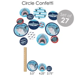 Big Dot Of Happiness Shark Zone - Jawsome Party Or Birthday Party Supplies - Banner Decoration Kit - Fundle Bundle -Party Planers Store GUEST 55bb1f0e 07b9 4e3f 9633 361cd2c0f2df