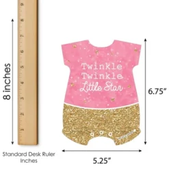 Big Dot Of Happiness Pink Twinkle Twinkle Little Star - Picture Bingo Cards And Markers - Baby Shower Shaped Bingo Game - Set Of 18 -Party Planers Store GUEST 57ade31b f991 4b87 93ee 17c043af7ac2