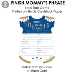 Big Dot Of Happiness Royal Prince Charming - 2-in-1 Baby Shower Cards - Activity Duo Games - Set Of 20 -Party Planers Store GUEST 57eba41c b0e9 4d6c a78e 4d2298c6ebc1