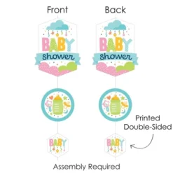 Big Dot Of Happiness Colorful Baby Shower - Gender Neutral Party DIY Dangler Backdrop - Hanging Vertical Decorations - 30 Pieces 12 Big Dot Of Happiness Colorful Baby Shower - Gender Neutral Party DIY Dangler Backdrop - Hanging Vertical Decorations - 30 Pieces -Party Planers Store GUEST 58b50eb4 e0f5 41f8 9f7f b26369270bd9