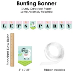 Big Dot Of Happiness Whole Llama Fun - Llama Fiesta Baby Shower Or Birthday Party Supplies Decoration Kit - Decor Galore Party Pack - 51 Pieces -Party Planers Store GUEST 594a1085 462a 41f7 b5d2 bc0a35ff8ec7