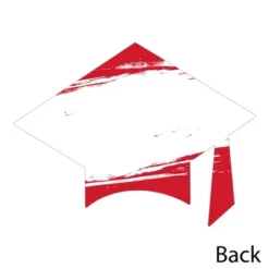 Big Dot Of Happiness Red Grad - Best Is Yet To Come - Shaped Thank You Cards - Red Graduation Party Thank You Note Cards With Envelopes - Set Of 12 -Party Planers Store GUEST 5a4cf4c2 94db 4063 ab36 c038ade4e1fd