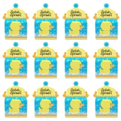 Big Dot Of Happiness Ducky Duck - Treat Box Party Favors - Baby Shower Or Birthday Party Goodie Gable Boxes - Set Of 12 -Party Planers Store GUEST 5b30a7fb 4fd9 4146 b7b2 392234cc28a8