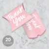 Big Dot Of Happiness Pink Elegantly Simple - Favor Gift Boxes - Guest Party Favors Petite Pillow Boxes - Set Of 20 -Party Planers Store GUEST 5fb38a9f a543 41f7 b12b 7ec876e700e4