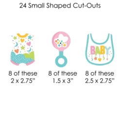 Big Dot Of Happiness Colorful Baby Shower - Gender Neutral Party DIY Decorations - Clothespin Garland Banner - 44 Pieces 10 Big Dot Of Happiness Colorful Baby Shower - Gender Neutral Party DIY Decorations - Clothespin Garland Banner - 44 Pieces -Party Planers Store GUEST 5ffe9a3c 161c 4dbd 85b4 63fba31b521a