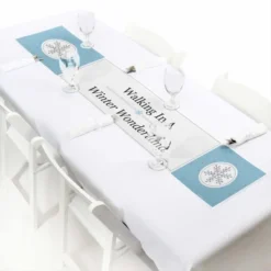 Big Dot Of Happiness Winter Wonderland - Snowflake Holiday Party And Winter Wedding Decorations Party Banner -Party Planers Store GUEST 60a9fa9e 01b1 44eb b7e2 969534a4d76b