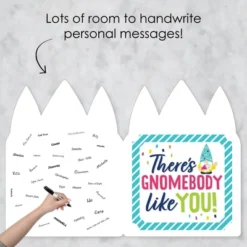 Big Dot Of Happiness Gnome Birthday - Happy Birthday Giant Greeting Card - Big Shaped Jumborific Card -Party Planers Store GUEST 617f59cf d767 4d22 b95b b7c5d5109589