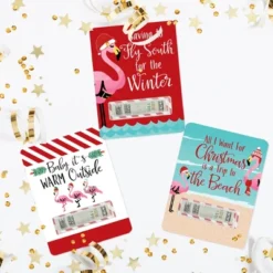 Big Dot Of Happiness Flamingle Bells DIY Assorted Tropical Christmas Party Cash Holder Gift Funny Money Cards Set Of 6 -Party Planers Store GUEST 62e8f416 d263 4510 af2d 25d998cf77bd