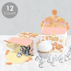 Big Dot Of Happiness Stay Groovy - Treat Box Party Favors - Boho Hippie Party Goodie Gable Boxes - Set Of 12 -Party Planers Store GUEST 636b1cc6 7689 451e 9046 8795de660fe7
