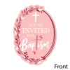 Big Dot Of Happiness Baptism Pink Elegant Cross - Shaped Fill-in Invitations - Girl Religious Party Invitation Cards With Envelopes - Set Of 12 -Party Planers Store GUEST 638cc1dc 3a94 4105 961d 465a2a460408