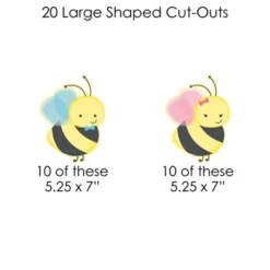 Big Dot Of Happiness What Will It Bee - Gender Reveal DIY Decorations - Clothespin Garland Banner - 44 Pieces -Party Planers Store GUEST 6594783b 0bf2 4cd7 85ce aaa85edd830e