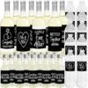 Big Dot Of Happiness Mr. And Mrs. - Black And White Wedding Or Bridal Shower Decorations - Beverage Bar Kit - 34 Pieces -Party Planers Store GUEST 66caff3b 75ae 4b3a b582 83b819d2e4f2