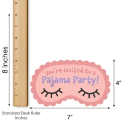 Big Dot Of Happiness Pajama Slumber Party - Shaped Fill-In Invitations - Girls Sleepover Birthday Party Invitation Cards With Envelopes - Set Of 12 -Party Planers Store GUEST 6713e199 5c53 4100 99ea d0fa4912e672