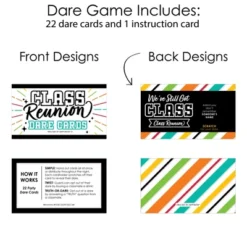 Big Dot Of Happiness Still Got Class - High School Reunion Party Game Scratch Off Dare Cards - 22 Count -Party Planers Store GUEST 68520d7b 7987 4c94 99a9 b21ddfe0ae88