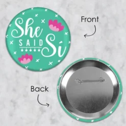 Big Dot Of Happiness Final Fiesta - 3 Inch Last Fiesta Bachelorette Party Badge - Pinback Buttons - Set Of 8 -Party Planers Store GUEST 686a78f0 0a74 4335 95d2 3e5b76b71fab