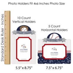 Big Dot Of Happiness Batter Up - Baseball - Baby Shower Or Birthday Party Picture Centerpiece Sticks - Photo Table Toppers - 15 Pieces -Party Planers Store GUEST 68dec88e 1a42 40fd 8f6f a81ba1fd2af3