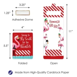 Big Dot Of Happiness Flamingle Bells DIY Assorted Tropical Christmas Party Cash Holder Gift Funny Money Cards Set Of 6 -Party Planers Store GUEST 69d69e97 9bfb 4f11 ab9b 13694225bb39