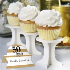 Big Dot Of Happiness We Still Do - 50th Wedding Anniversary - Anniversary Party Tent Buffet Card - Table Setting Name Place Cards - Set Of 24 -Party Planers Store GUEST 6ad896ba b6f8 44c8 bf3b 0fd8dedd7b05