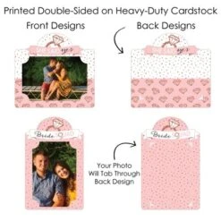 Big Dot Of Happiness Bride Squad - Rose Gold Bridal Shower Or Bachelorette Party Picture Centerpiece Sticks - Photo Table Toppers - 15 Pieces -Party Planers Store GUEST 6b444505 d8e6 4897 9c4a f26130ebfe7b