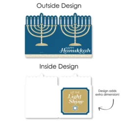 Big Dot Of Happiness Happy Hanukkah - Hanukkah Giant Greeting Card - Big Shaped Jumborific Card -Party Planers Store GUEST 6b55f49b d59a 4797 9771 0b751c3d15e4