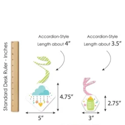 Big Dot Of Happiness Colorful Baby Shower - Gender Neutral Party Hanging Decor - Party Decoration Swirls - Set Of 40 -Party Planers Store GUEST 6d5b23e9 0a80 4a1f aabf a1e519c6bd42