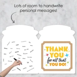 Big Dot Of Happiness Happy Boss's Day - Best Boss Ever Giant Greeting Card - Big Shaped Jumborific Card -Party Planers Store GUEST 6d768dfd f459 40bc 9d40 250c53359602