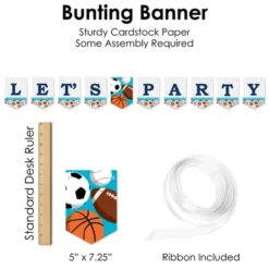 Big Dot Of Happiness Go, Fight, Win - Sports - Baby Shower Or Birthday Party Supplies Decoration Kit - Decor Galore Party Pack - 51 Pieces -Party Planers Store GUEST 6e418a44 df65 45cc b300 cdd16cc3da5d