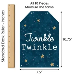 Big Dot Of Happiness Twinkle Twinkle Little Star - Hanging Vertical Paper Door Banners - Baby Shower Or Birthday Party Wall Kit - Indoor Door Decor -Party Planers Store GUEST 6e6a36f6 1d50 4959 93f0 54e390711bd8