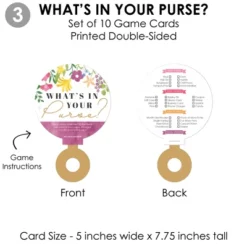 Big Dot Of Happiness Wildflowers Baby - 4 Boho Floral Baby Shower Games - 10 Cards Each - Gamerific Bundle -Party Planers Store GUEST 6f09c818 529d 45f2 aeca f89eb12ee148