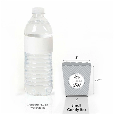 Big Dot Of Happiness We Still Do - Party Mini Favor Boxes - 25th Wedding Anniversary Party Treat Candy Boxes - Set Of 12 3 Big Dot Of Happiness We Still Do - Party Mini Favor Boxes - 25th Wedding Anniversary Party Treat Candy Boxes - Set Of 12