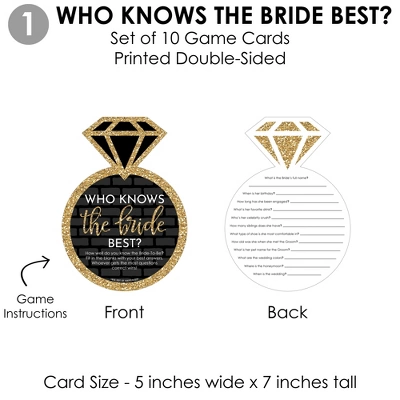 Big Dot Of Happiness Nash Bash - 4 Nashville Bridal Shower Games - 10 Cards Each - Gamerific Bundle 5 Big Dot Of Happiness Nash Bash - 4 Nashville Bridal Shower Games - 10 Cards Each - Gamerific Bundle - Image 3