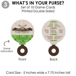 Big Dot Of Happiness Woodland Creatures - 4 Baby Shower Games - 10 Cards Each - Gamerific Bundle -Party Planers Store GUEST 71c4eef1 b91e 4e2b bc89 7f78364b435e