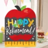 Big Dot Of Happiness Teacher Retirement - Congratulations Giant Greeting Card - Big Shaped Jumborific Card