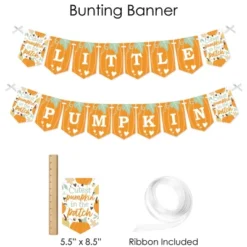 Big Dot Of Happiness Little Pumpkin - Fall Birthday Party Or Baby Shower Supplies - Banner Decoration Kit - Fundle Bundle -Party Planers Store GUEST 7301c775 ea14 4636 ae03 3c28ae354bd5