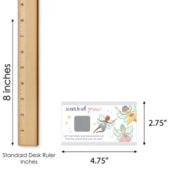 Big Dot Of Happiness Let's Be Fairies - Fairy Garden Birthday Party Game Scratch Off Cards - 22 Count -Party Planers Store GUEST 73fb4fc5 8056 4342 8631 168c46effe6c