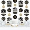 Big Dot Of Happiness Adult 60th Birthday - Gold - Birthday Party DIY Dangler Backdrop - Hanging Vertical Decorations - 30 Pieces -Party Planers Store GUEST 7427a808 6bb5 40aa 9502 a239ba6263eb